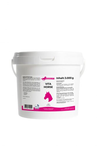 EQUOLYT Vita Horse: Vitamin és aminosav komplex az állóképesség támogatására 3000g